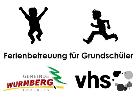 Die VHS Pforzheim-Enzkreis bietet im Auftrag der Gemeinde Wurmberg an der örtlichen Grundschule eine Ferienbetreuung an.