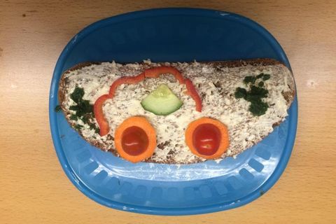 Frühstück bei den Erstklässlern