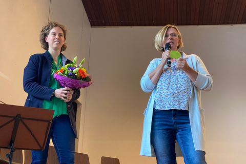 Begrüßung unserer Konrektorin Frau Kleiner