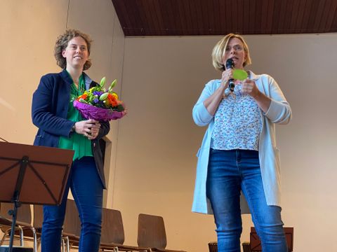 Begrüßung unserer Konrektorin Frau Kleiner