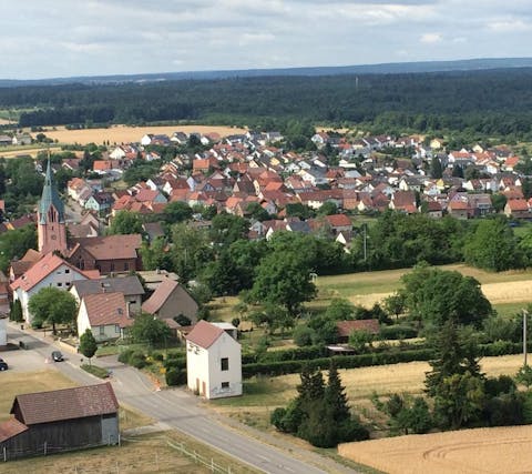 Blick über die Dächer von Wurmberg