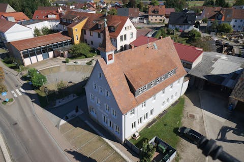 Rathaus von oben